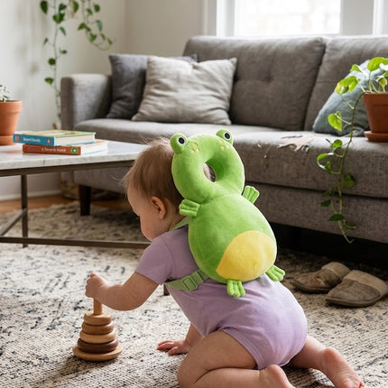 Infant Head Protector Backpack, Cushioned Head and Back Protection