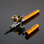 Pocket Fishing Rod | Compact FRP Fishing Rod with Adjustable Handle | Lightweight and Durable for Spontaneous Fishing 0