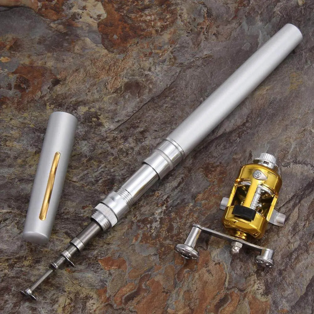 Pocket Fishing Rod | Compact FRP Fishing Rod with Adjustable Handle | Lightweight and Durable for Spontaneous Fishing 7