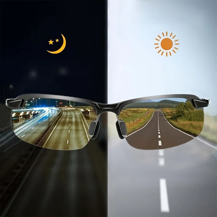 Polarized Photochromic Sunglasses | Automatic Light Adjustment for Ultimate Eye Protection 0