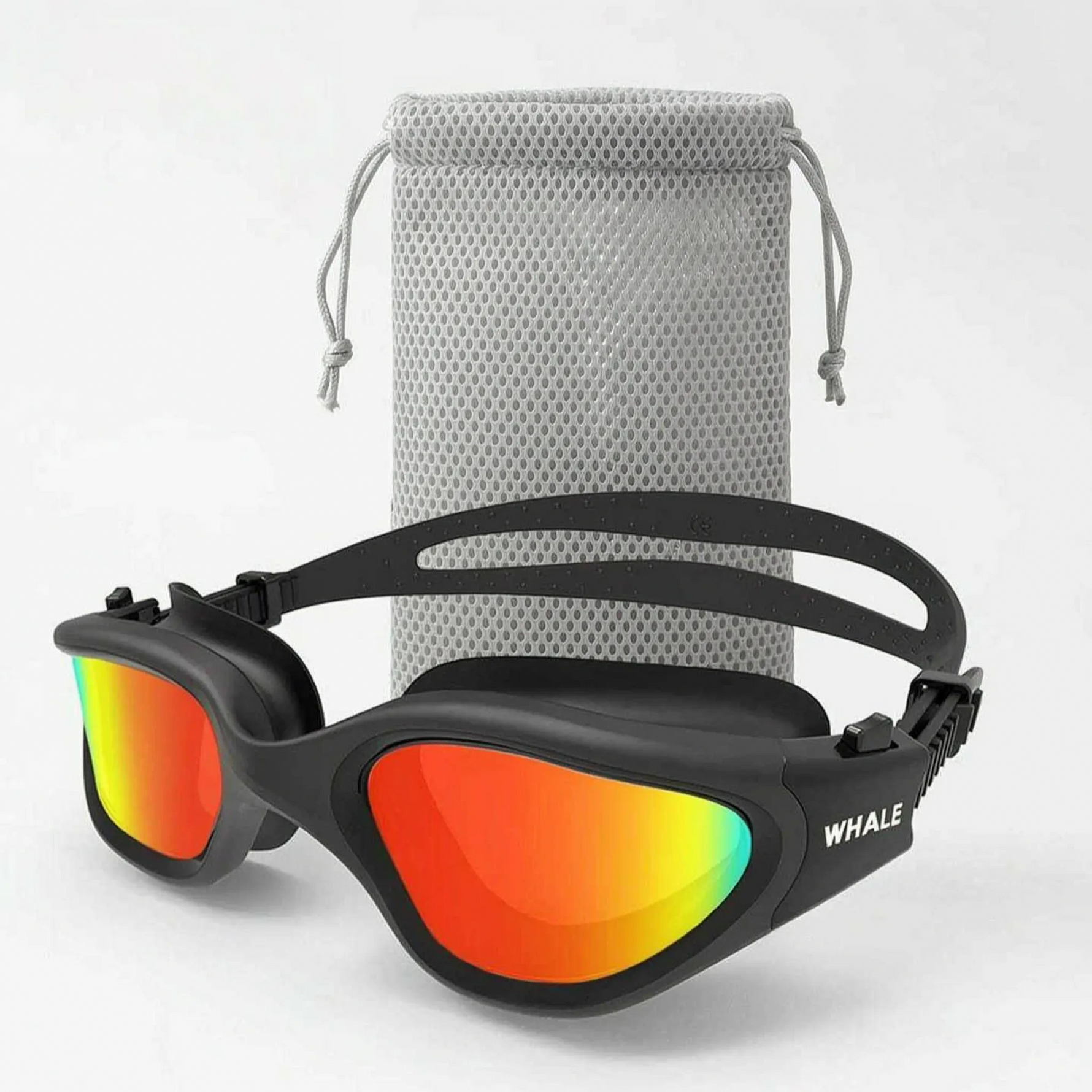 Polarized Swim Goggles with Curved Lenses | Enhanced Vision for Comfortable Swimming 5
