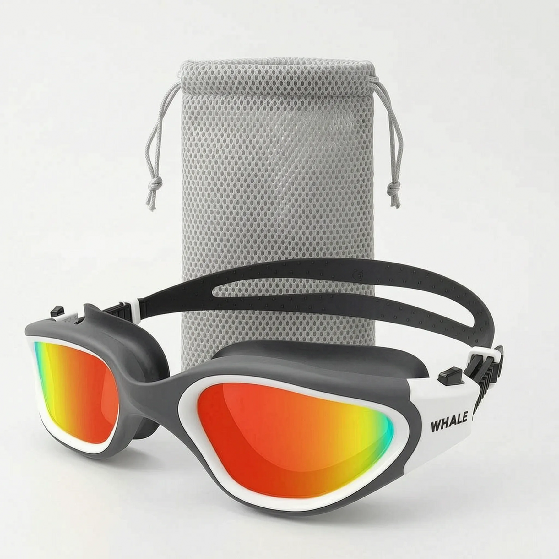 Polarized Swim Goggles with Curved Lenses | Enhanced Vision for Comfortable Swimming 6