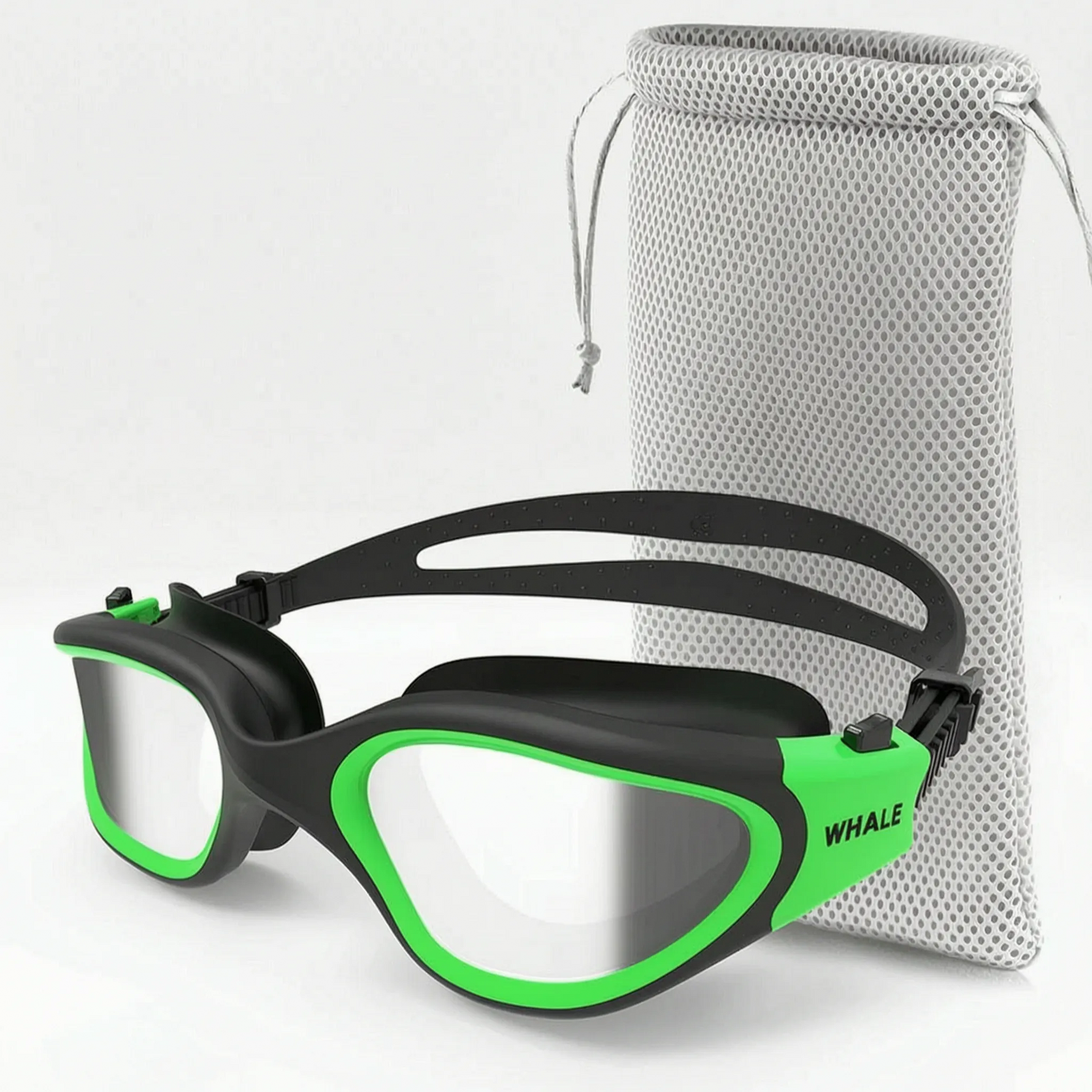 Polarized Swim Goggles with Curved Lenses | Enhanced Vision for Comfortable Swimming 7