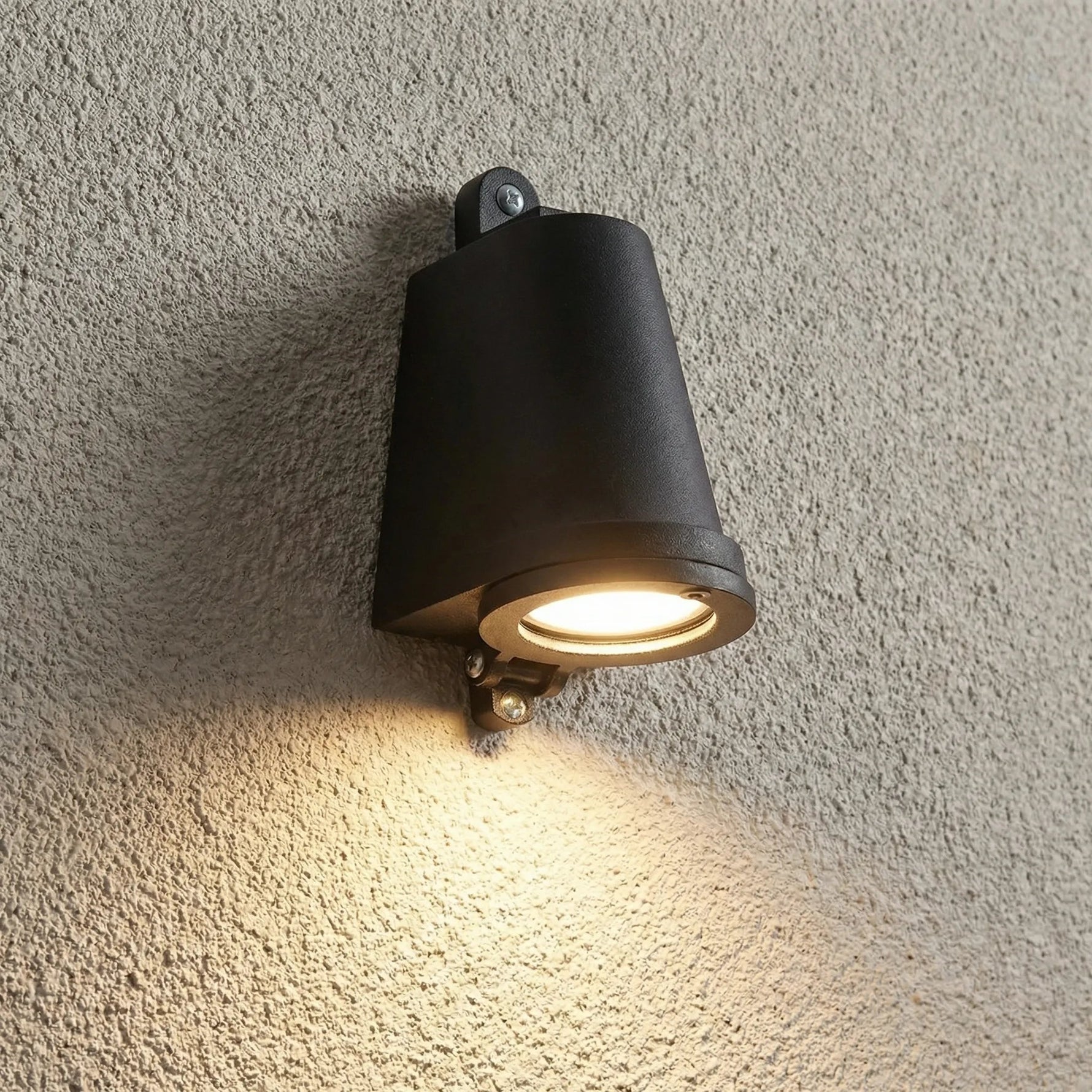 Porchive | Modern Outdoor Wall Sconce with Warm Illumination | Durable Metal Design for Cozy Evenings 4