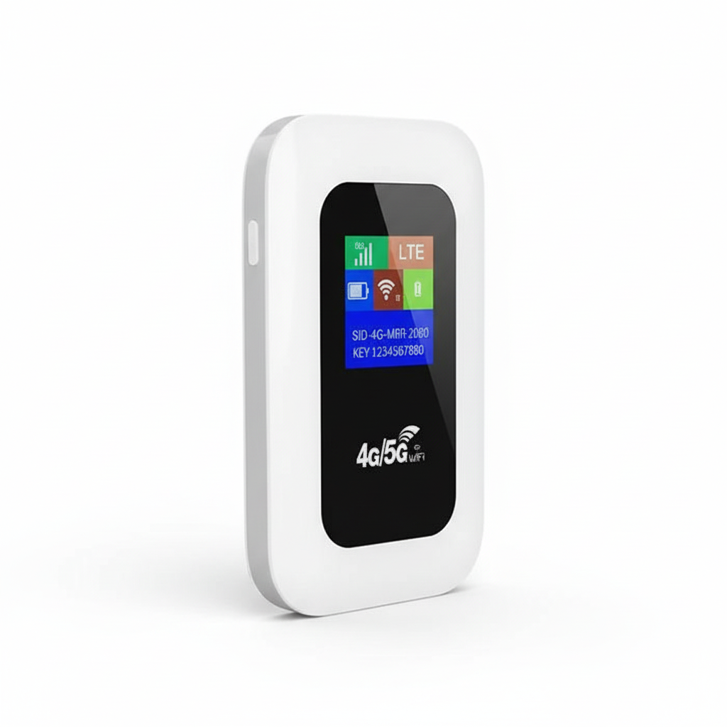 Portable 5G Wi-Fi Router with High-Speed Connection for Travel & Home Use 0