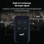 Portable 5G WiFi Router | High-Speed Mobile Internet Hotspot with Extended Battery Life for Global Connectivity 4