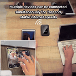 Portable 5G WiFi Router | High-Speed Mobile Internet Hotspot with Extended Battery Life for Global Connectivity 5
