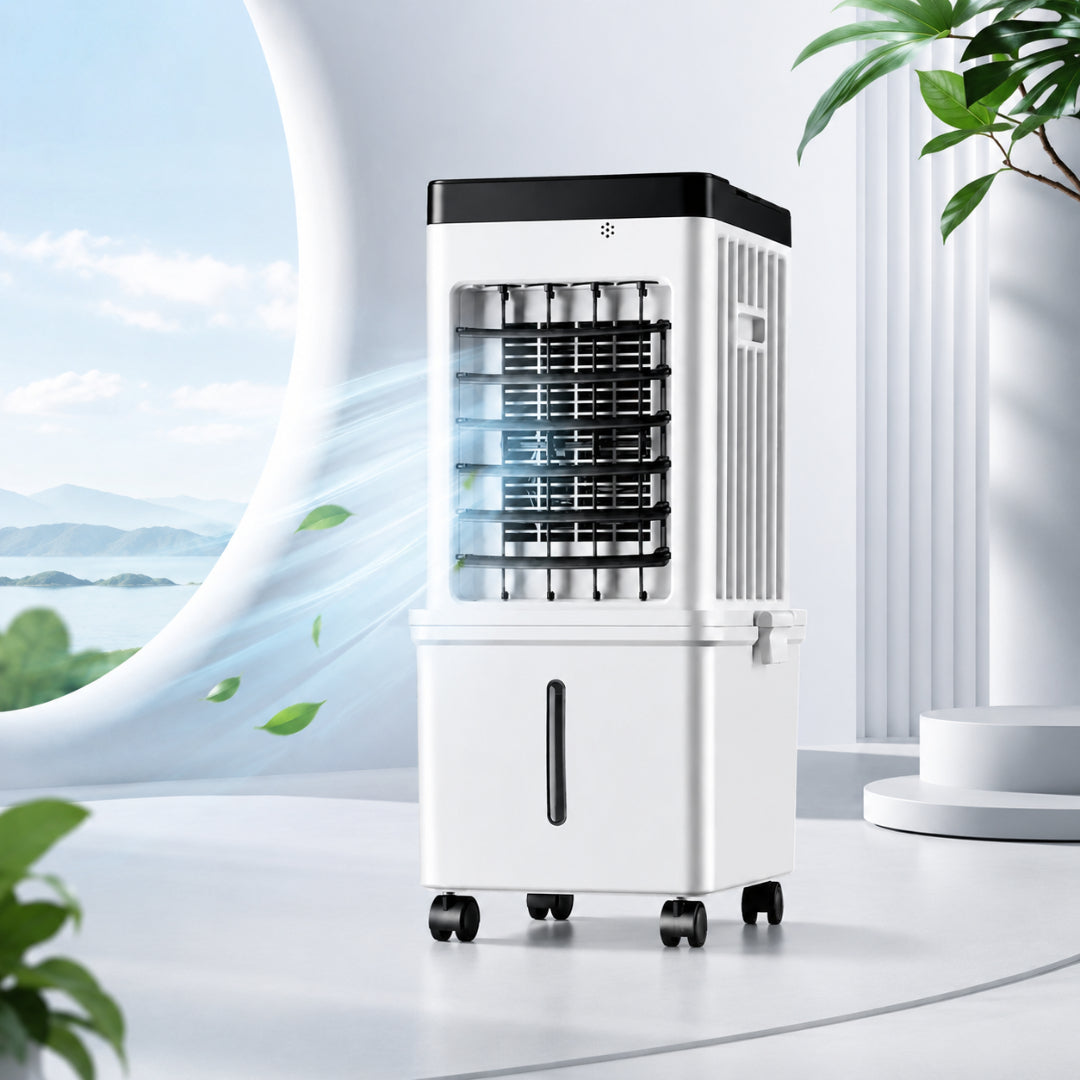 Portable AC Unit | 12000 BTU Air Conditioner with 2-in-1 Cooling & Fan | Efficient Evaporative Cooler for Year-Round Comfort 4