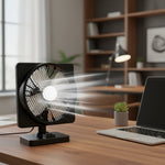 Portable Air Conditioner | 12V USB Car Fan with 360° Adjustable Direction | Efficient Cooling Solution for Comfortable Travel 4