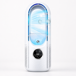 Portable Air Conditioner | Bladeless Cooling Fan with Quiet Operation | Compact Design for Personal Comfort 1