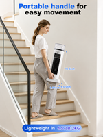 Portable Air Cooler for Room | 4-in-1 Evaporative Cooling Fan with Remote Control | Personalized Comfort for Bedroom and Office 5