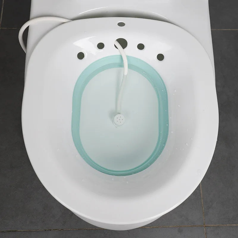 Portable Bidet Bowl | Foldable Design with Gentle Water Flow | Ideal for Travel and Home Hygiene 8
