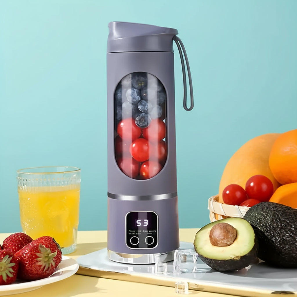 Portable Blender | USB Rechargeable Smoothie Juicer for Quick Drinks Anytime 0