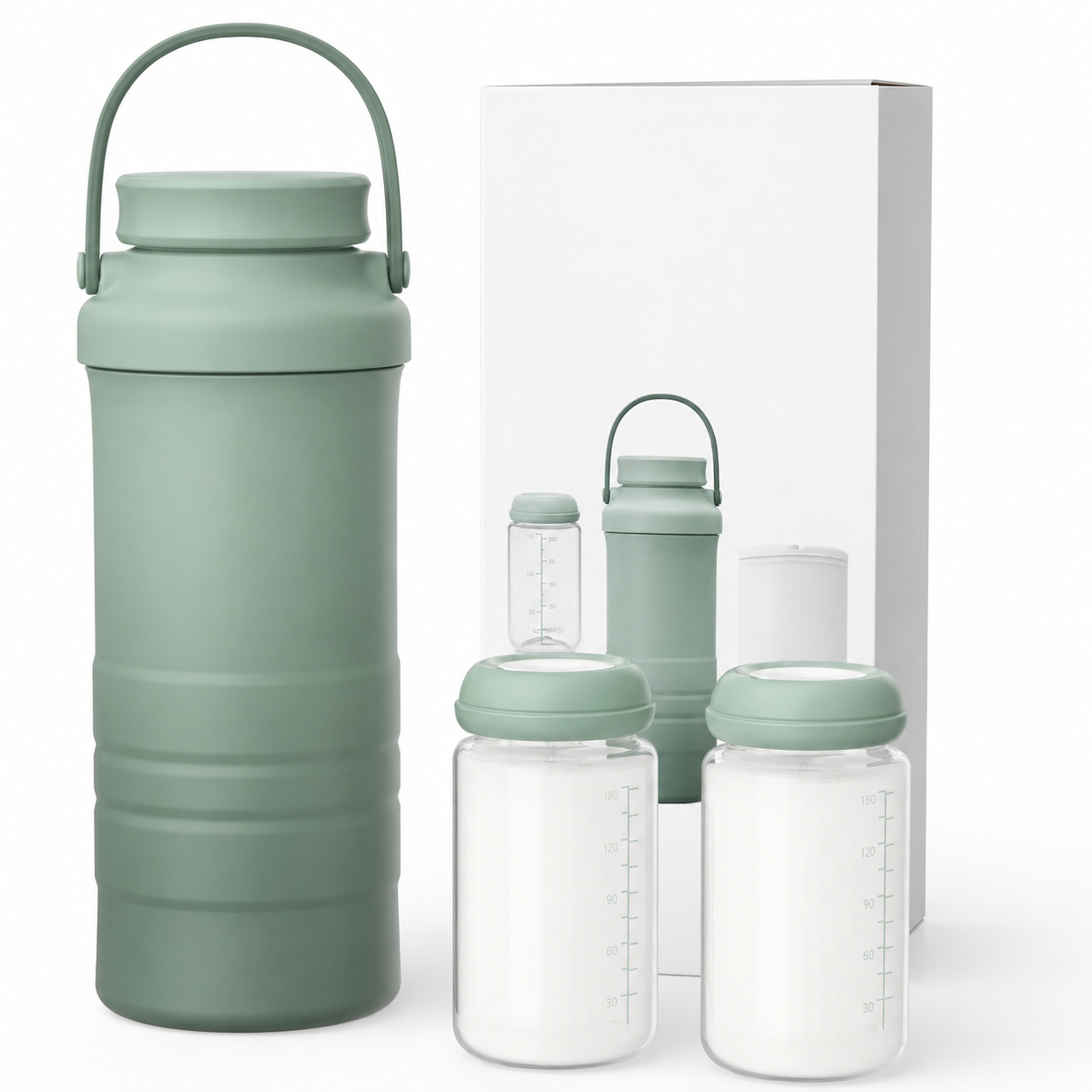 Portable Breast Milk Cooler Bag with 24-Hour Insulation | Travel-Friendly Design for Safe Milk Storage 0