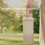 Portable Breast Milk Cooler Bag with 24-Hour Insulation | Travel-Friendly Design for Safe Milk Storage 3