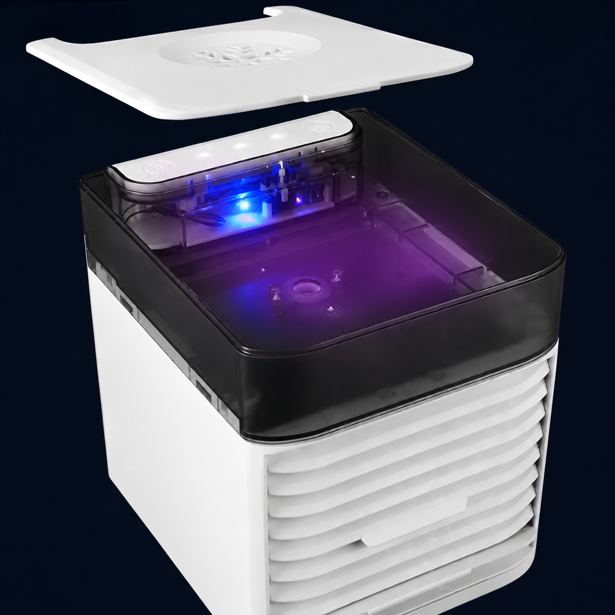 Portable Car Cooler | 12V Evaporative Cooling Fan with Adjustable Airflow | Compact Design for Refreshing Vehicle Comfort 4