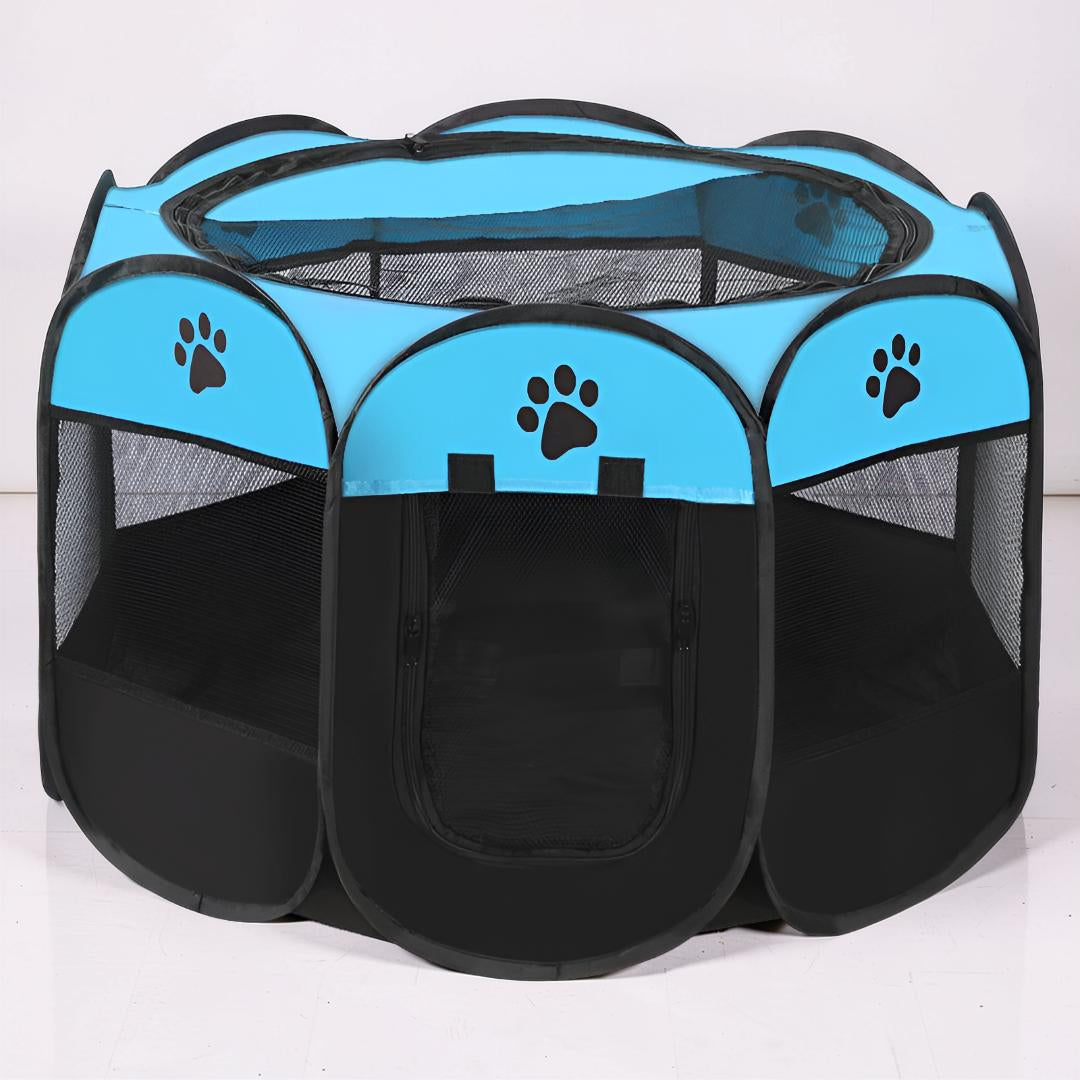 Portable Cat Playpen with Breathable Mesh Panels | Spacious Indoor Tent for Safe Play and Rest 4