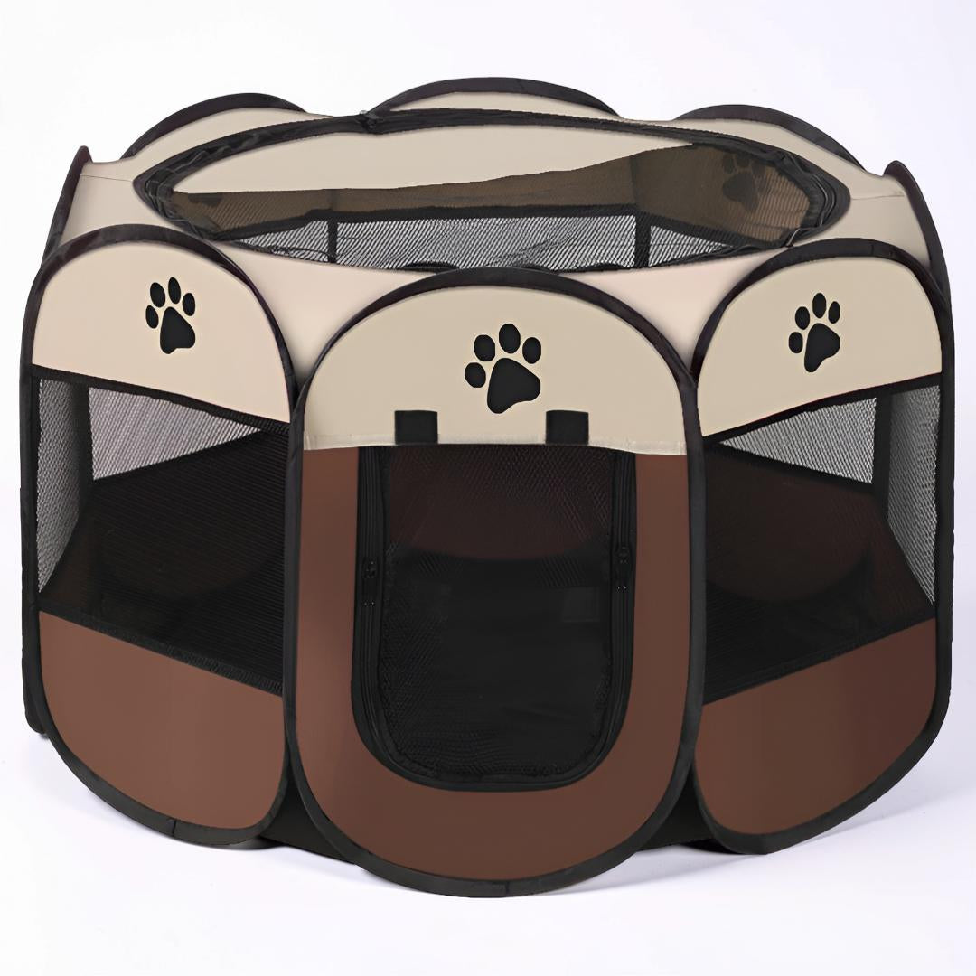 Portable Cat Playpen with Breathable Mesh Panels | Spacious Indoor Tent for Safe Play and Rest 5