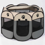 Portable Cat Playpen with Breathable Mesh Panels | Spacious Indoor Tent for Safe Play and Rest 6