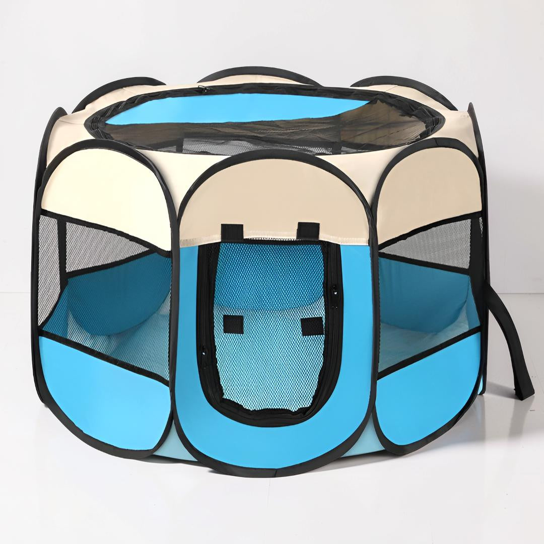 Portable Cat Playpen with Breathable Mesh Panels | Spacious Indoor Tent for Safe Play and Rest 8