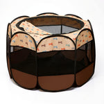 Portable Cat Playpen with Breathable Mesh Panels | Spacious Indoor Tent for Safe Play and Rest 9