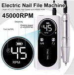 Portable Electric Nail File with 45000RPM Motor & Low Noise Design for Effortless Manicure 6