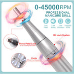 Portable Electric Nail File with 45000RPM Motor & Low Noise Design for Effortless Manicure 7