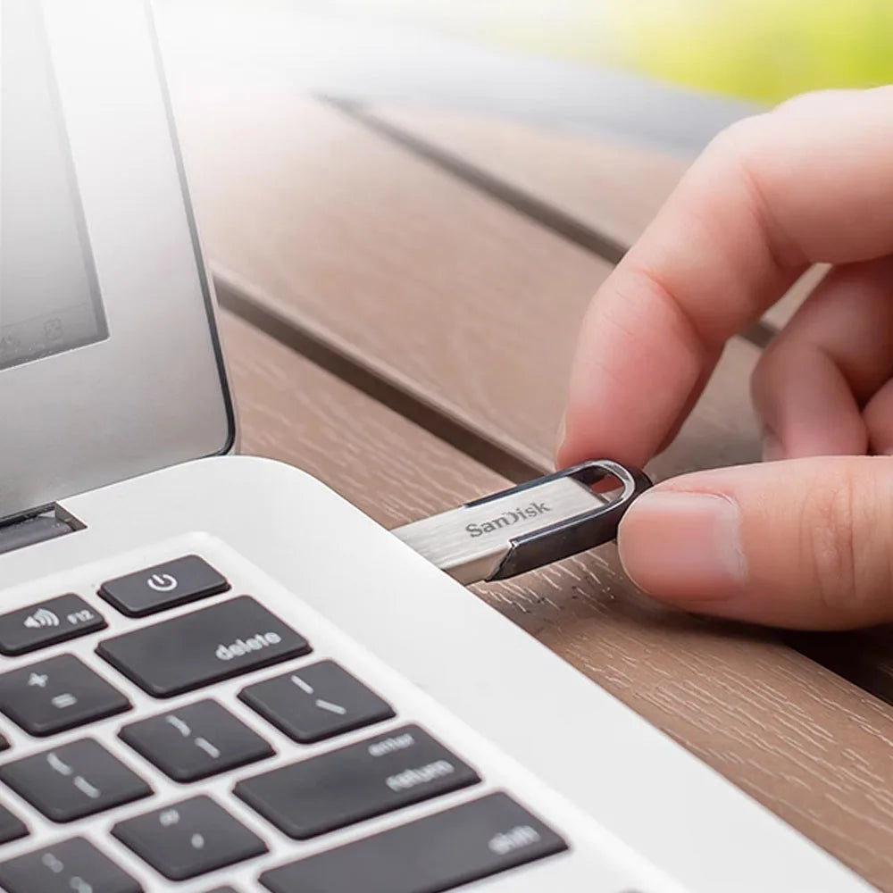 Portable Encrypted USB Flash Drive with Metal Body | Compact Design for Secure File Storage 0