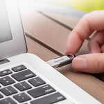 Portable Encrypted USB Flash Drive with Metal Body | Compact Design for Secure File Storage 0