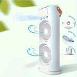 Portable Fan Series | Battery Operated Hand Held Fan with Mist Function | USB Rechargeable for Personal Cooling 2