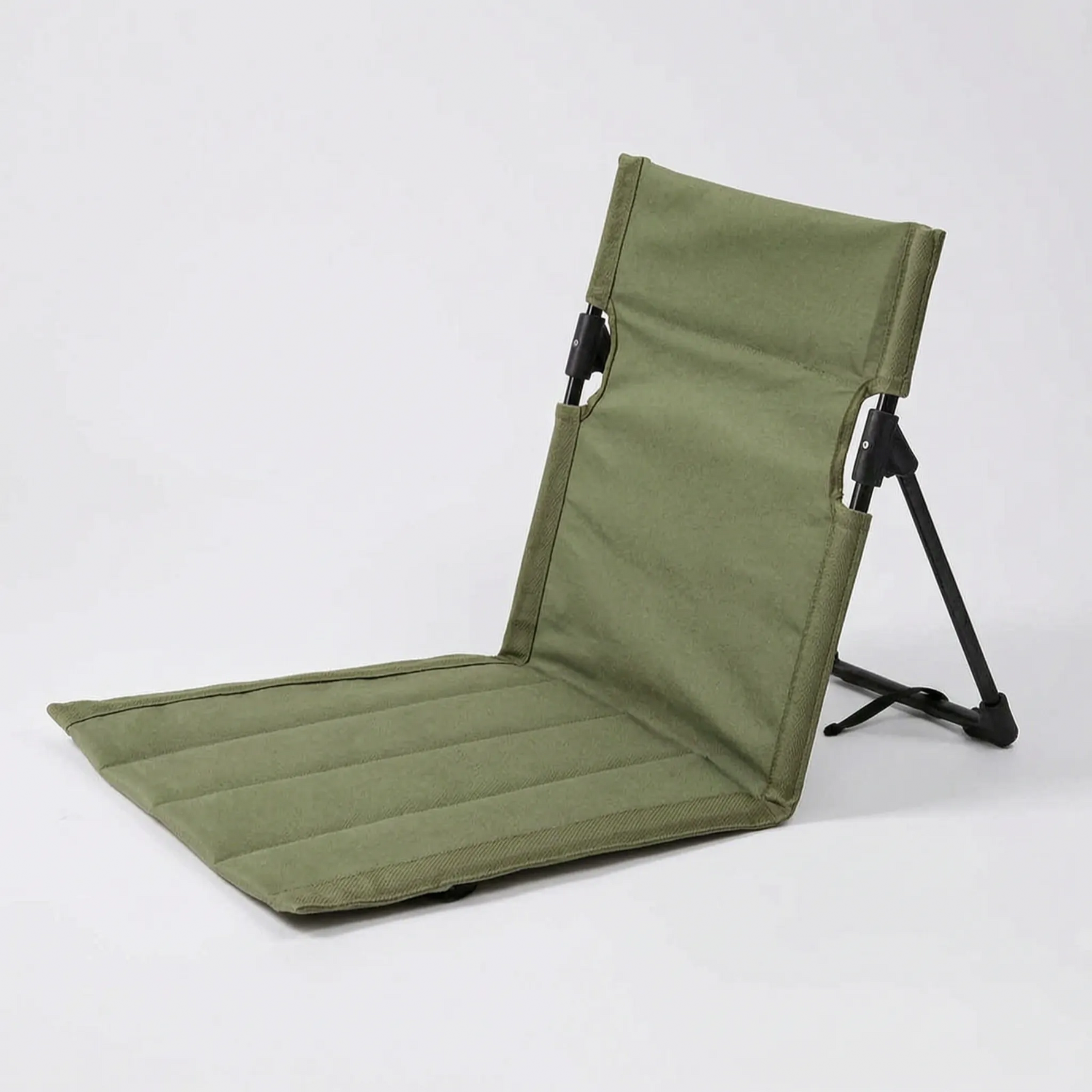 Portable Floor Chair with Back Support | Foldable Design for Outdoor Comfort 7