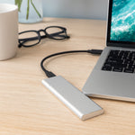 Portable Hard Drive | 500GB External Hard Drive with Slim Aluminum Design | Fast USB Connectivity for Easy File Transfers 8