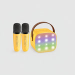 Portable Karaoke Machine | Bluetooth Speaker with Wireless Microphones & LED Lights for Fun Singing 10