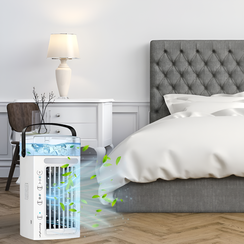 Portable Mini Air Cooler Fan | Lightweight Design for Instant Refreshment Anywhere 0