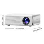 Portable Mini HD LED Projector with 3000 Lumen Brightness | Compact Design for Home and Outdoor Use 5
