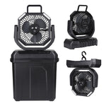 Portable Mist Fan | 4-in-1 Camping Fan with 6L Bucket for Outdoor Comfort 8