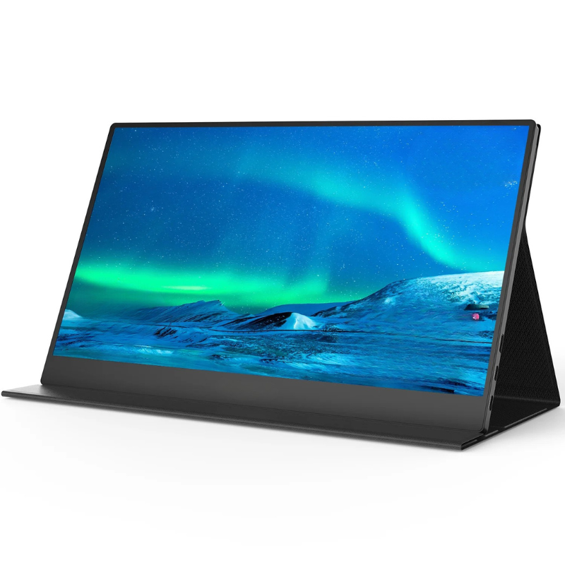 Portable Monitor | 14 Slim Travel Monitor with 1080P HD Display | Lightweight Design for Enhanced Productivity 0