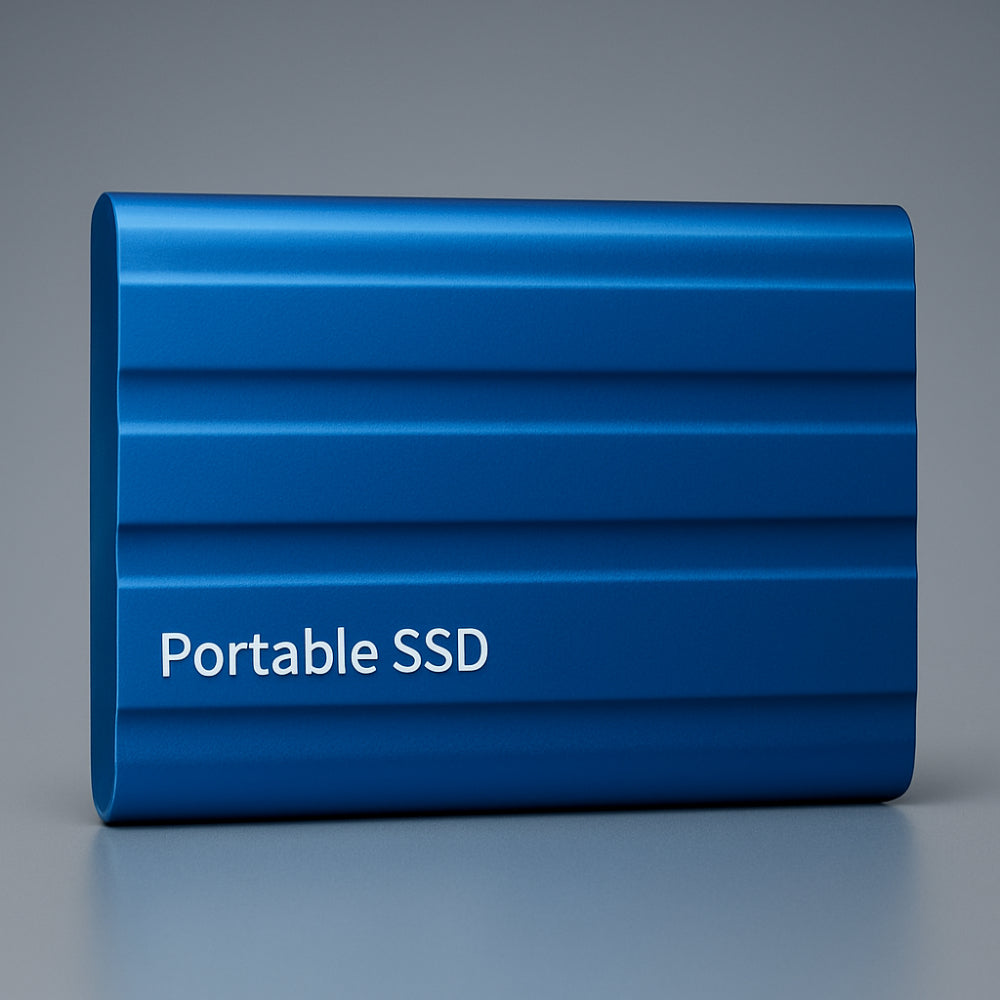Portable SSD External Hard Drive with Metal Enclosure | Fast Data Transfer for Instant Storage Expansion 0