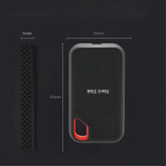 Portable SSD External Hard Drive with Type C Connection | Compact Design for Fast Data Transfer 3