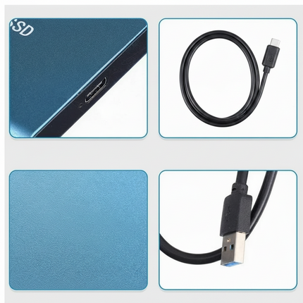 Portable SSD Storage | High-Speed External Hard Drive with 128TB Capacity | Durable Design for On-the-Go Professionals 5