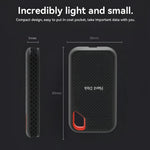 Portable SSD Storage | High-Speed External Hard Drive with USB-C Connection | Compact Design for Fast File Transfers 7