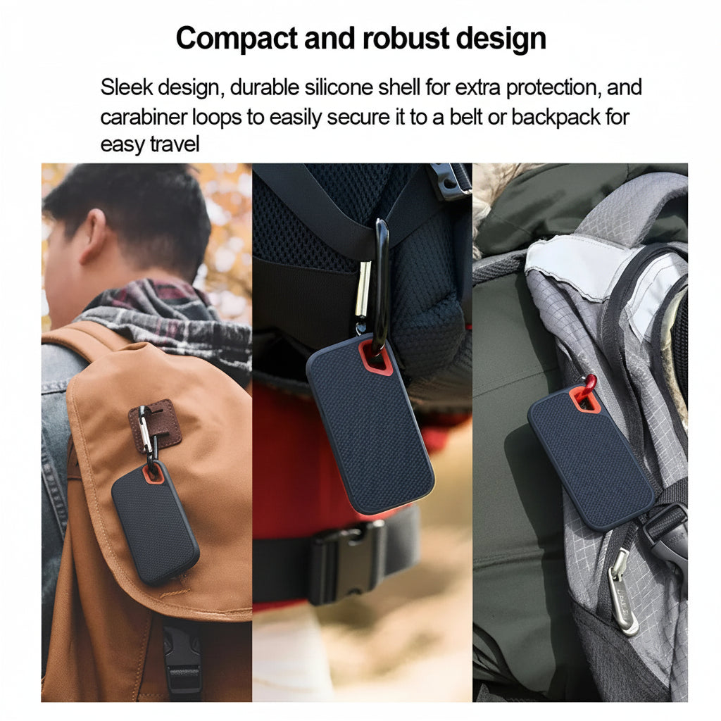 Portable SSD Storage | High-Speed External Hard Drive with USB-C Connection | Compact Design for Fast File Transfers 8