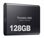 Portable SSD | 128GB External Hard Drive with High-Speed Transfer | Compact Design for Fast File Storage 0