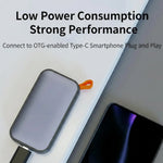 Portable SSD | 512GB External Hard Drive with 1050MB/s Transfer Speed | Compact Storage Solution for Fast File Access 2