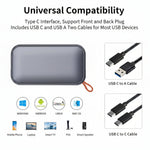Portable SSD | 512GB External Hard Drive with 1050MB/s Transfer Speed | Compact Storage Solution for Fast File Access 3