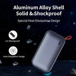 Portable SSD | 512GB External Hard Drive with 1050MB/s Transfer Speed | Compact Storage Solution for Quick File Access 4