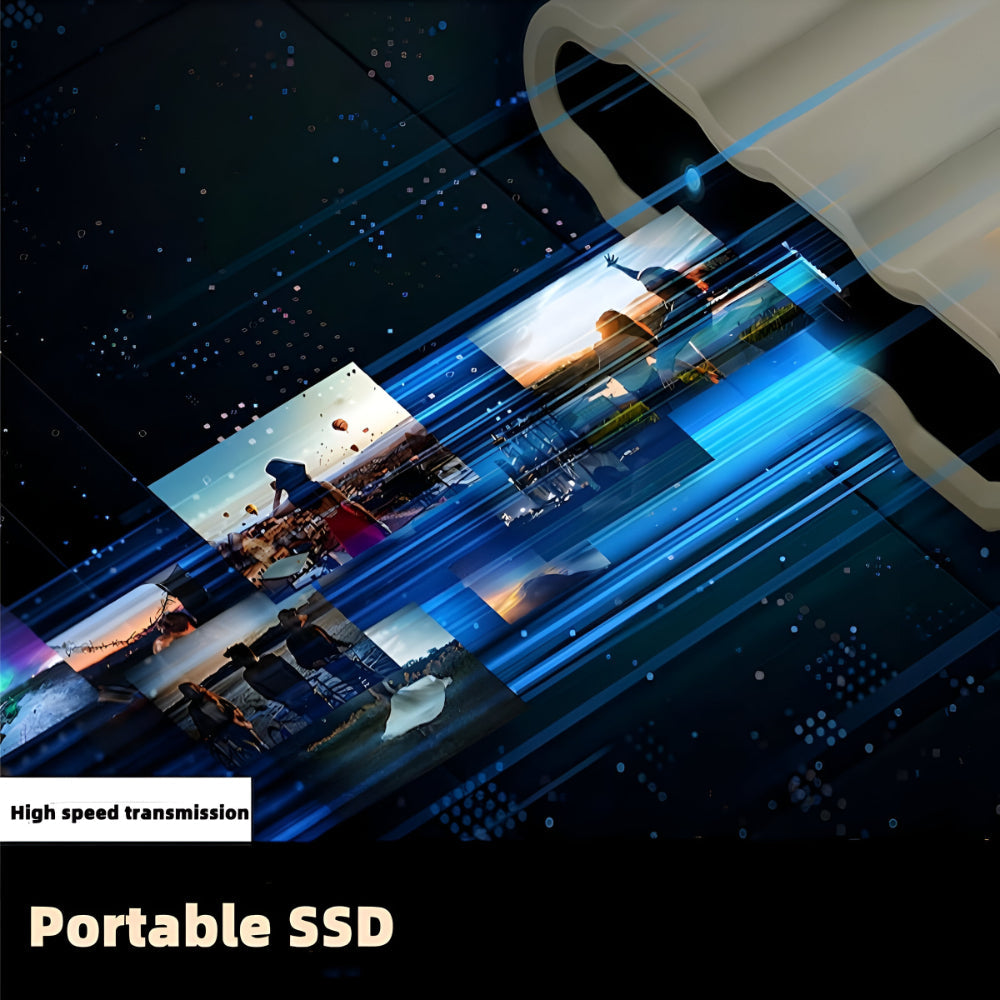 Portable SSD | External Drive with Metal Enclosure for Fast Data Transfer 4