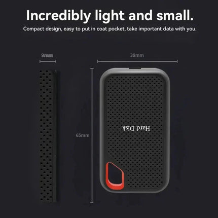 Portable SSD | High-Speed External SSD Drive with Shock-Resistant Design | Compact Storage Solution for Travel 3