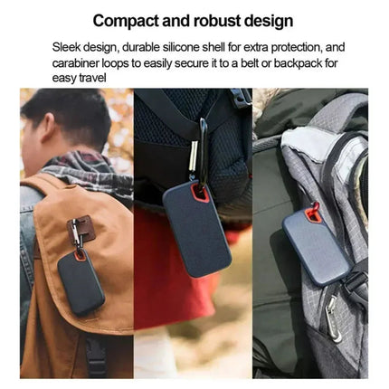 Portable SSD | High-Speed External SSD Drive with Shock-Resistant Design | Compact Storage Solution for Travel 4