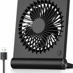 Portable USB Table Fan | Compact Foldable Design with Quiet Operation for Personal Cooling 0